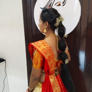 A hairstyle done by Glowmorr Beauty Parlour - One of the best beauty Parlour in Amravati
