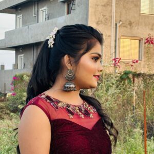 Editorial model makeup look by Sonali at Glowmorr Beauty Salon